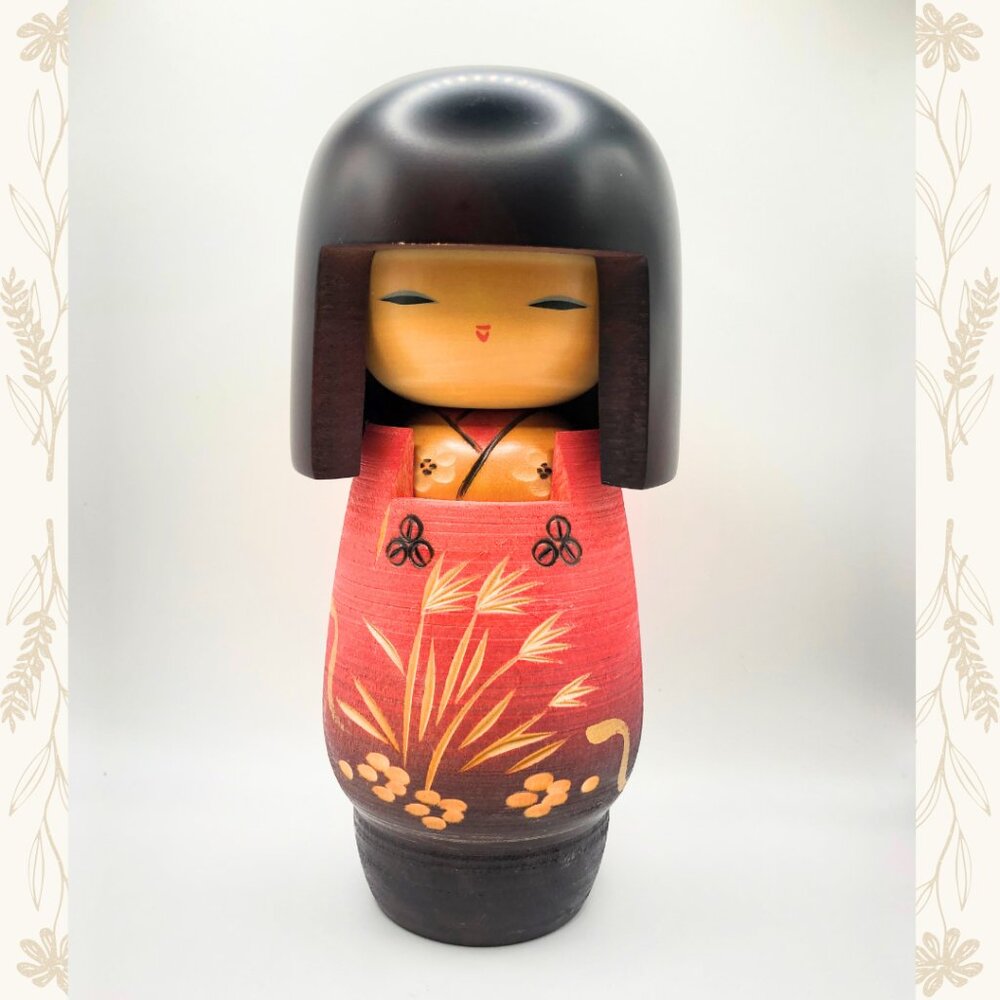 Kokeshi Wooden Doll – “Michiyuki” from Gunma Prefecture